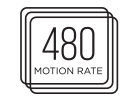 Taux de rafraîchissement du panneau de 120 Hz