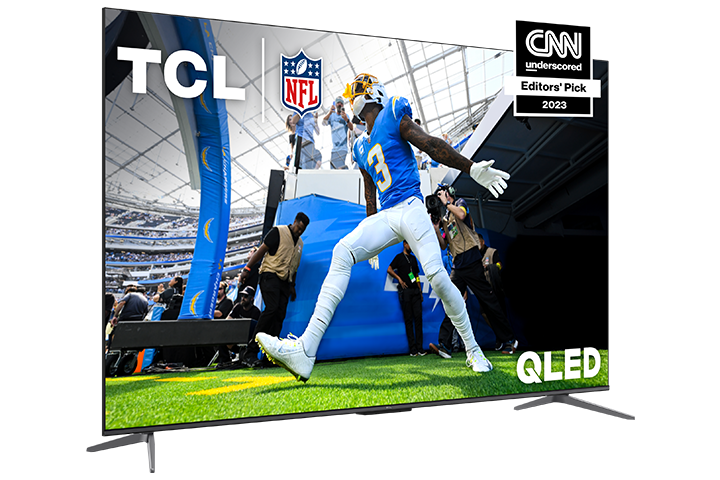 Téléviseur intelligent TCL classe Q6 55 po 4K QLED HDR avec Google TV - 55Q650G-CA