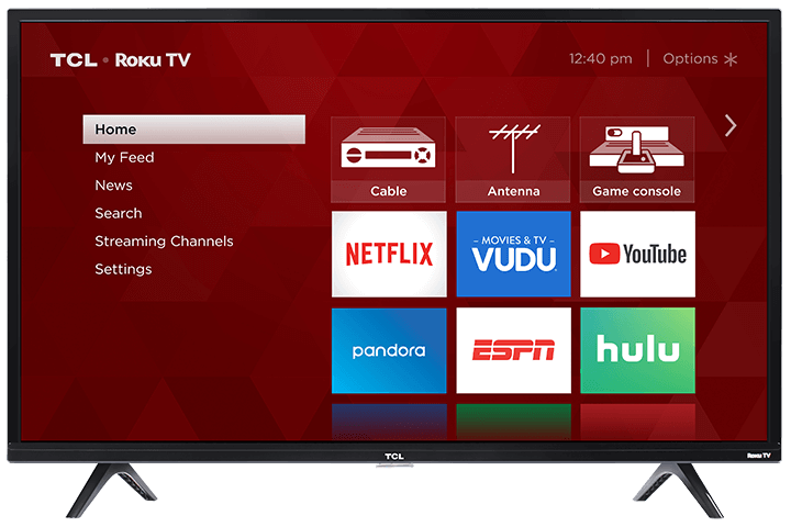TÉLÉVISEUR INTELLIGENT TCL ROKU HD DEL SÉRIE 3 DE CLASSE 32 PO - 32S321-CA