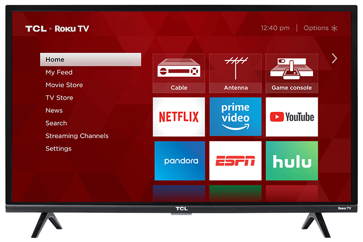 TÉLÉVISEUR INTELLIGENT TCL ROKU HD DEL SÉRIE 3 DE CLASSE 32 PO - 32S325-CA