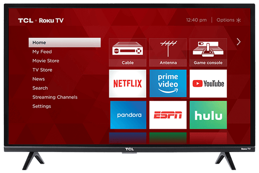 TÉLÉVISEUR INTELLIGENT TCL ROKU HD DEL SÉRIE 3 DE CLASSE 32 PO - 40S325-CA