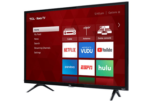 TÉLÉVISEUR INTELLIGENT TCL ROKU HD DEL SÉRIE 3 DE CLASSE 32 PO - 32S321-CA