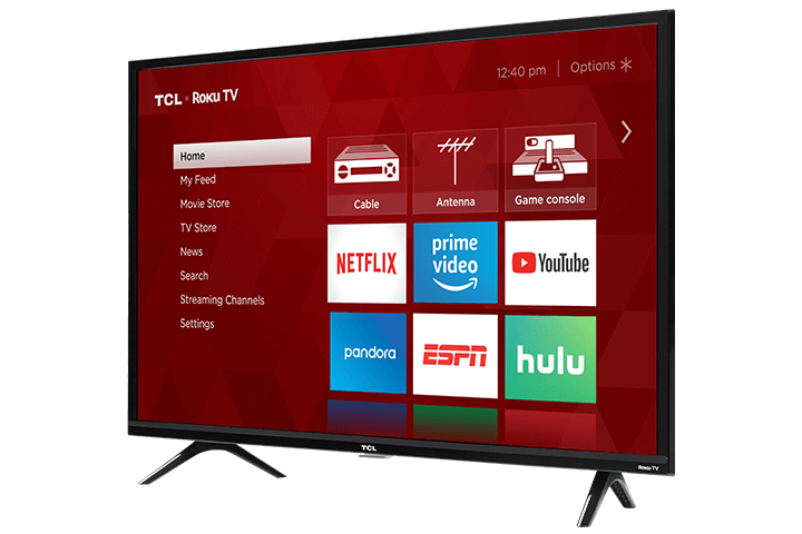 TÉLÉVISEUR INTELLIGENT TCL ROKU HD DEL SÉRIE 3 DE CLASSE 32 PO - 32S325-CA