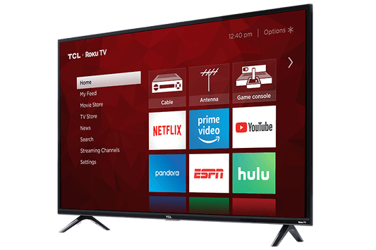 Téléviseur intelligent TCL Roku 4K UHD HDR série 4 de classe 49 po - 49S425-CA
