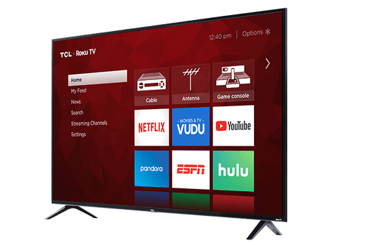 Téléviseur intelligent TCL Roku 4K UHD HDR série 4 de classe 65 po - 65S421-CA