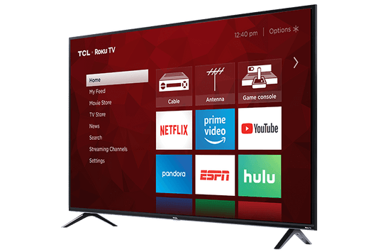 Téléviseur intelligent TCL Roku 4K UHD HDR série 4 de classe 65 po - 65S425-CA