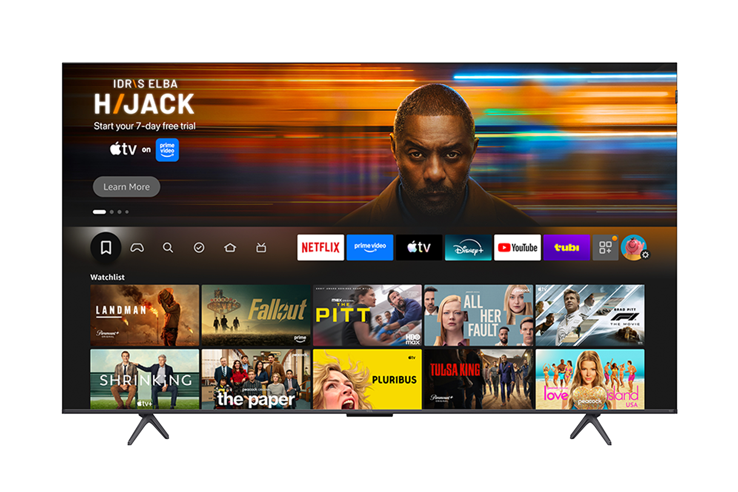 Téléviseur intelligent TCL classe Q 4K UHD HDR QLED avec Fire TV – 55Q6L