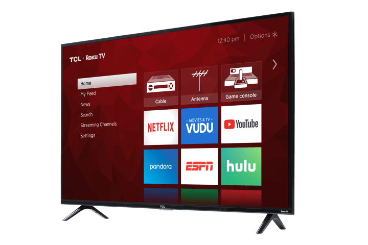 Téléviseur intelligent TCL Roku 4K UHD HDR série 4 de classe 50 po - 50S421-CA
