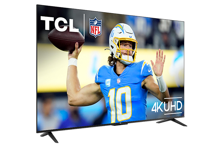 Téléviseur intelligent TCL classe S4 55 po DEL 4K UHD HDR avec Roku TV - 55S450R-CA