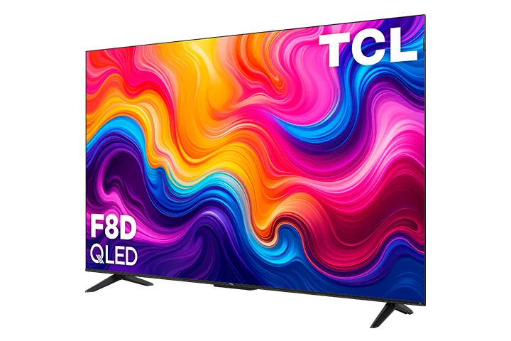 TCL Série F8D 55 po 4K QLED avec Dolby Vision HDR et Dolby Atmos, téléviseur intelligent avec Fire TV, Alexa – 55F8D