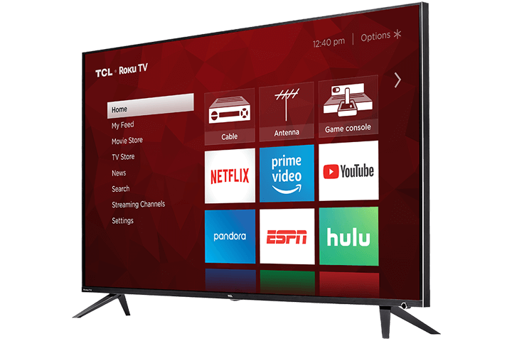 Téléviseur intelligent TCL Roku 4K UHD Dolby Vision HDR série 6 de classe 65 po - 65R615-CA