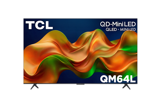 Téléviseur intelligent TCL 85 po série Q, 4K UHD HDR QD-Mini DEL, avec Fire TV – 85QM64L