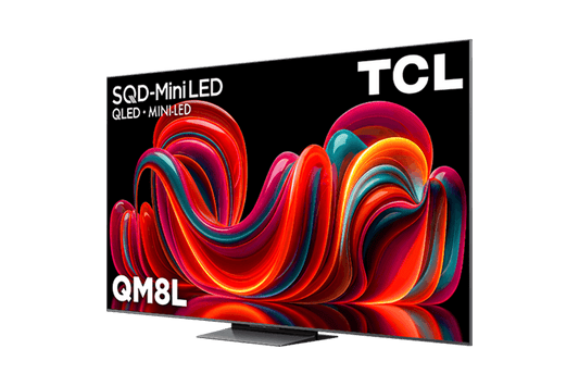 Téléviseur intelligent TCL 85" série QM8L SQD-Mini DEL 4K UHD HDR avec Google télévision – 85QM8L
