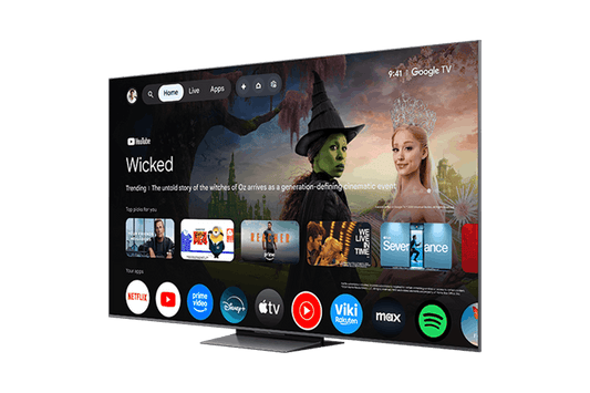 Téléviseur intelligent TCL 85" série QM8L SQD-Mini DEL 4K UHD HDR avec Google télévision – 85QM8L
