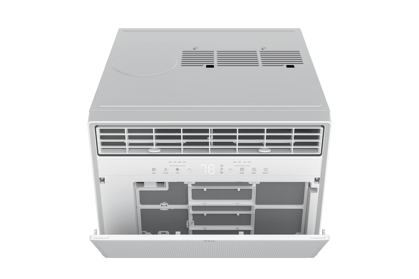 TCL 10,000 BTU Smart Inverter Window AC - White