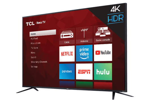 Téléviseur intelligent TCL Roku 4K UHD HDR série 4 de classe 55 po - 55S423-CA