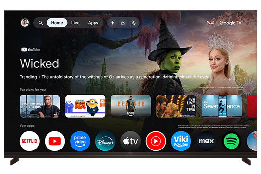 Téléviseur intelligent TCL 85" série X11L 4K UHD HDR SQD-Mini DEL avec Google TV – 85X11L