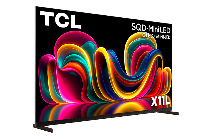 Téléviseur intelligent TCL 98" série X11L 4K UHD HDR SQD-Mini DEL avec Google TV – 98X11L