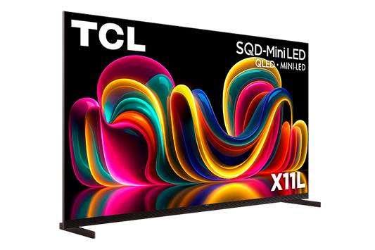 Téléviseur intelligent TCL 98" série X11L 4K UHD HDR SQD-Mini DEL avec Google TV – 98X11L