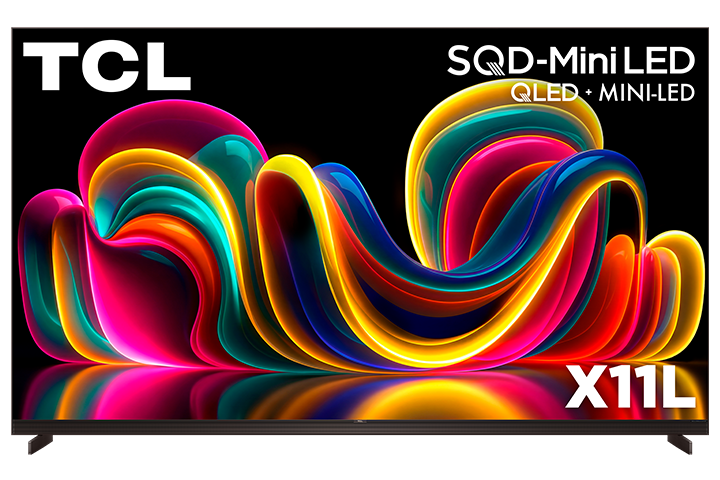 Téléviseur intelligent TCL 98" série X11L 4K UHD HDR SQD-Mini DEL avec Google TV – 98X11L