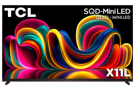 Téléviseur intelligent TCL 98" série X11L 4K UHD HDR SQD-Mini DEL avec Google TV – 98X11L