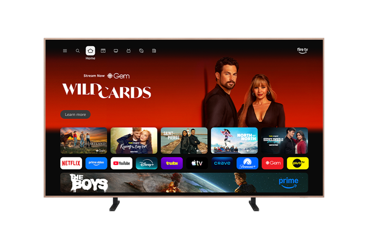 TCL 55" A400 Pro Série Designer Téléviseur intelligent 4K UHD HDR QD-Mini DEL avec Fire TV – 55A400 Pro