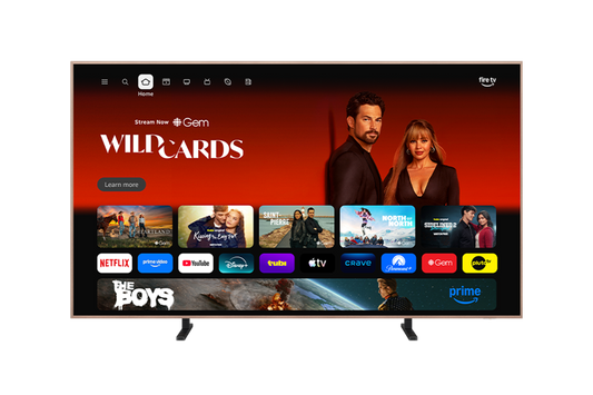 TCL 85" A400 Pro Série Designer Téléviseur intelligent 4K UHD HDR QD-Mini DEL avec Fire TV – 85A400 Pro