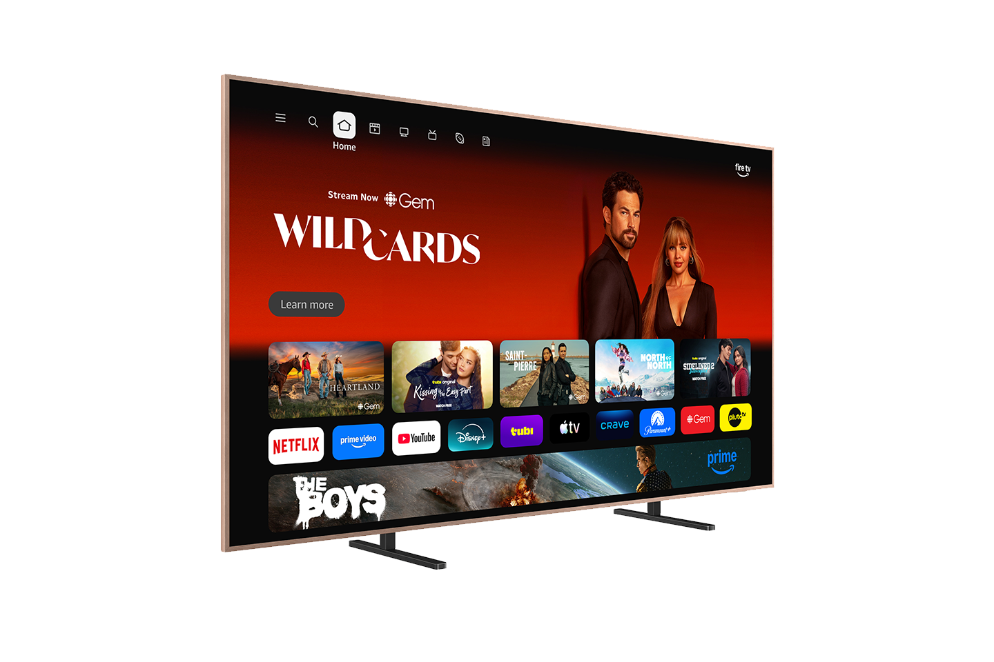 TCL 55" A400 Pro Série Designer Téléviseur intelligent 4K UHD HDR QD-Mini DEL avec Fire TV – 55A400 Pro