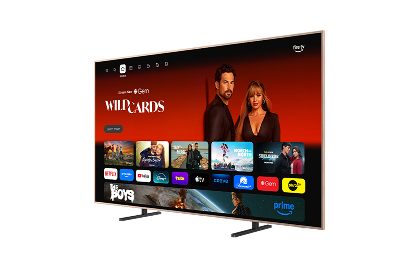 TCL 55" A400 Pro Série Designer Téléviseur intelligent 4K UHD HDR QD-Mini DEL avec Fire TV – 55A400 Pro