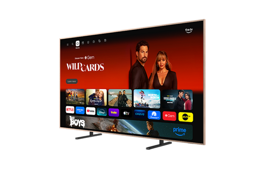 TCL 85" A400 Pro Série Designer Téléviseur intelligent 4K UHD HDR QD-Mini DEL avec Fire TV – 85A400 Pro