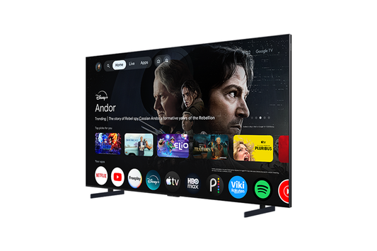 TCL 98 po A400U Série Designer – Téléviseur QD-Mini LED intelligent avec Google TV - 98A400U