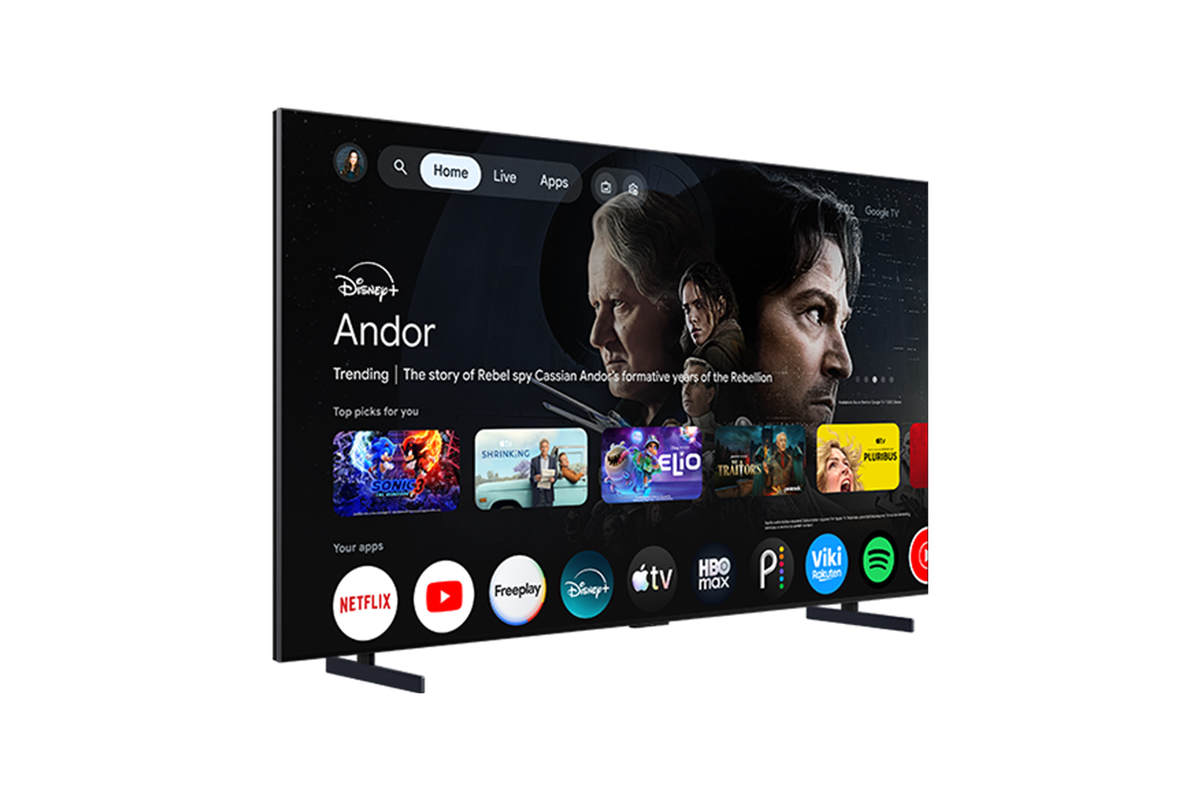 TCL 98 po A400U Série Designer – Téléviseur QD-Mini LED intelligent avec Google TV - 98A400U