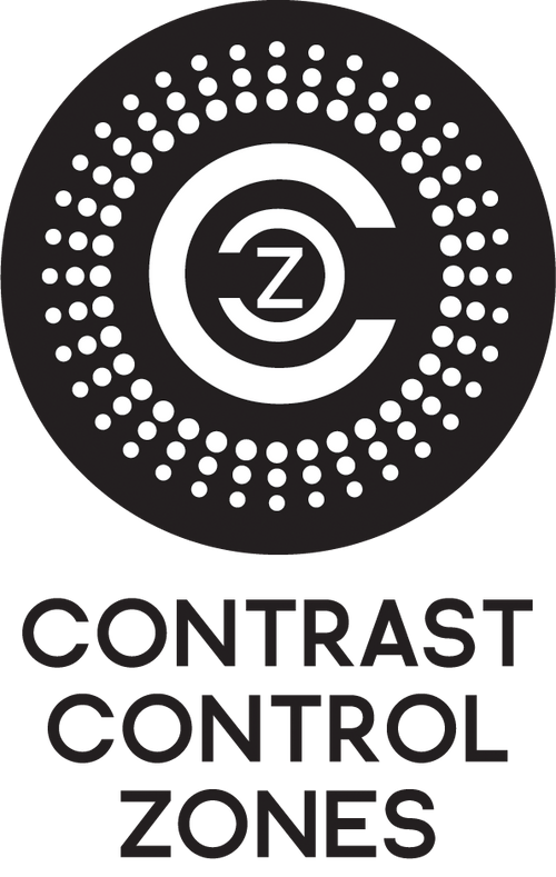 Zones de contrôle du contraste