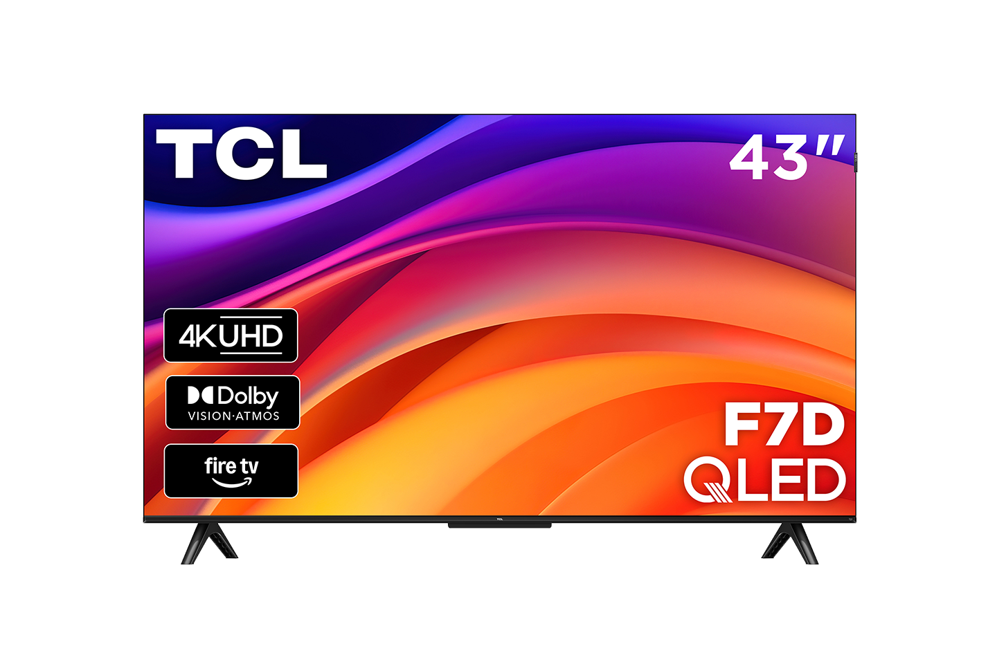Téléviseur intelligent QLED TCL 65" série F7D 4K UHD HDR avec Fire TV - 65F7D