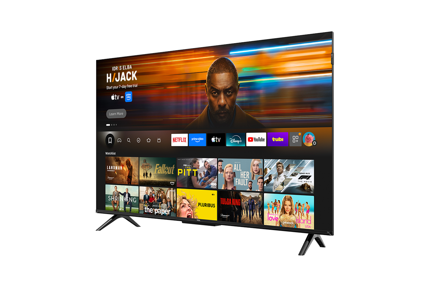 Téléviseur intelligent QLED TCL 65" série F7D 4K UHD HDR avec Fire TV - 65F7D
