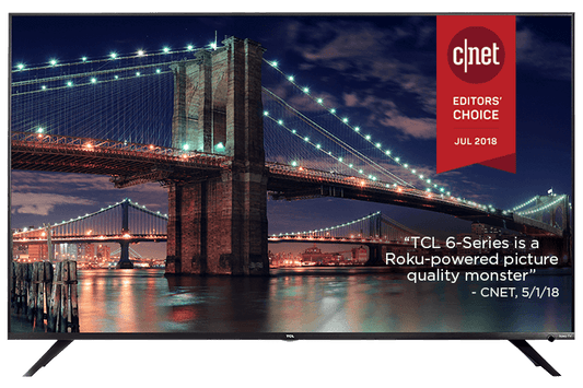 Téléviseur intelligent TCL Roku 4K UHD Dolby Vision HDR série 6 de classe 65 po - 65R617-CA