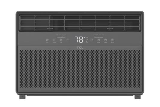 TCL 10,000 BTU Smart Inverter Window AC - Black