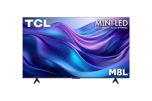 Téléviseur intelligent TCL 85 po  série M8L, Mini-DEL, 4K UHD HDR, avec Google Gemini – 85M8L