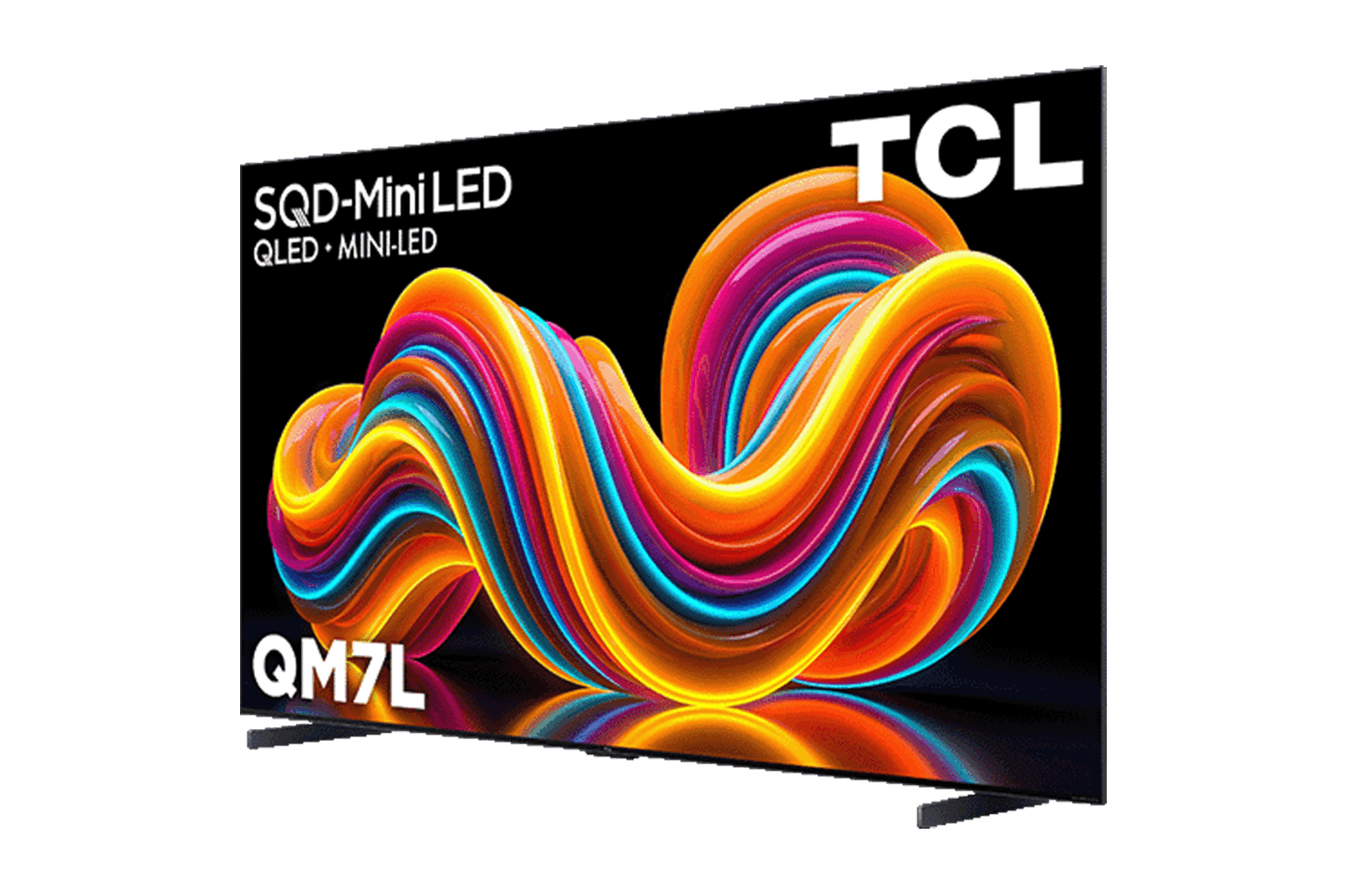 Téléviseur intelligent TCL 98" série QM7L avec technologie SQD-Mini DEL 4K UHD HDR et Google TV – 98QM7L