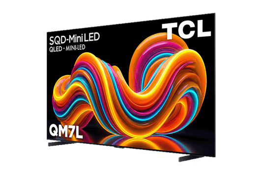 Téléviseur intelligent TCL 98" série QM7L avec technologie SQD-Mini DEL 4K UHD HDR et Google TV – 98QM7L