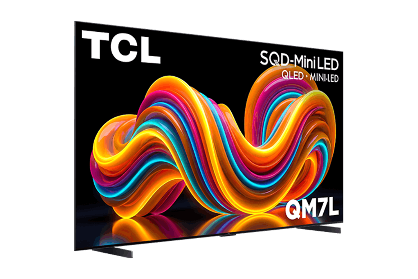 Téléviseur intelligent TCL 98" série QM7L avec technologie SQD-Mini DEL 4K UHD HDR et Google TV – 98QM7L