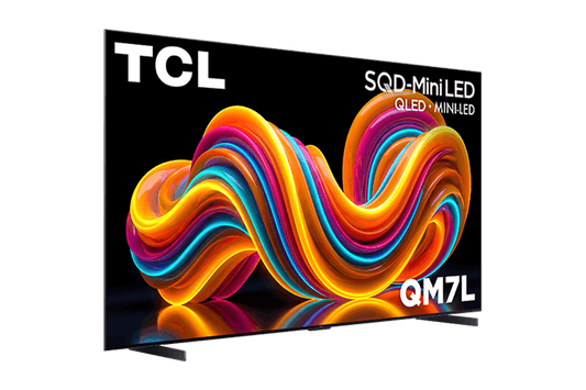 Téléviseur intelligent TCL 98" série QM7L avec technologie SQD-Mini DEL 4K UHD HDR et Google TV – 98QM7L