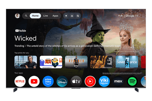 Téléviseur intelligent TCL 98" série QM8L SQD-Mini DEL 4K UHD HDR avec Google télévision – 98QM8L