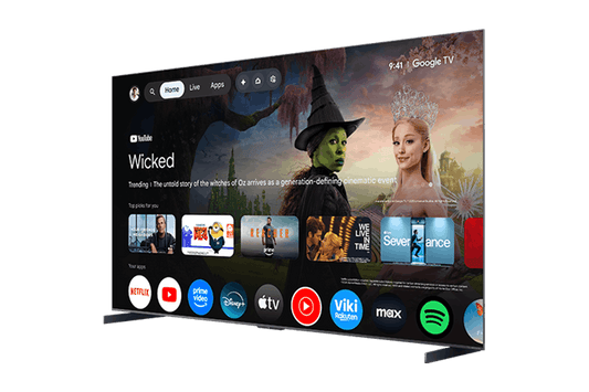Téléviseur intelligent TCL 98" série QM8L SQD-Mini DEL 4K UHD HDR avec Google télévision – 98QM8L