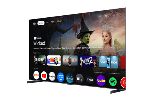 Téléviseur intelligent TCL 98" série QM8L SQD-Mini DEL 4K UHD HDR avec Google télévision – 98QM8L