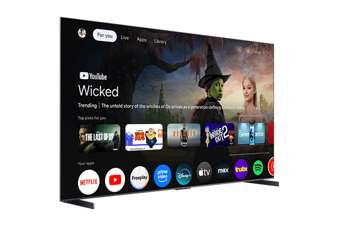 Téléviseur intelligent TCL 98" série QM8L SQD-Mini DEL 4K UHD HDR avec Google télévision – 98QM8L