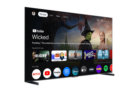 Téléviseur intelligent TCL 98" série QM8L SQD-Mini DEL 4K UHD HDR avec Google télévision – 98QM8L