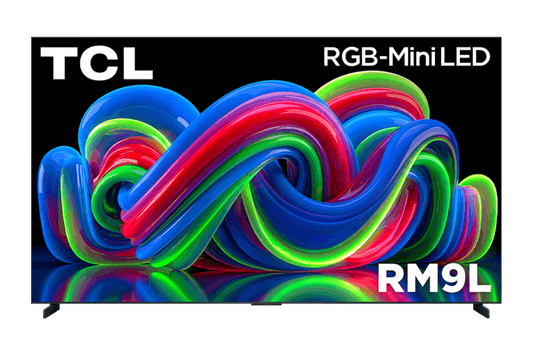 Téléviseur intelligent TCL 115" série RM9L 4K UHD HDR RVB Mini DEL avec Google TV – 115RM9L