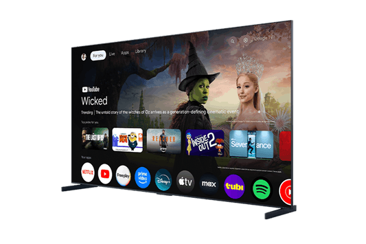 Téléviseur intelligent TCL 115" série RM9L 4K UHD HDR RVB Mini DEL avec Google TV – 115RM9L